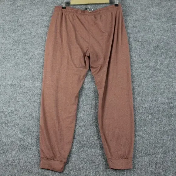 Vuori Pants Womens Large Brown Performance Jogger Lounge Sweatpants Casual Comfy - Picture 3 of 10